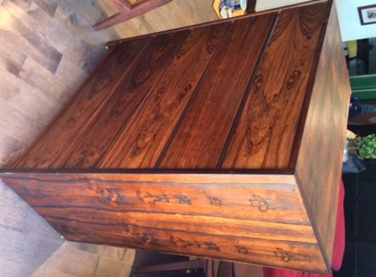 REFINISHED Danish MCM Rosewood Dresser 5 Drawers 33.5" - Mid Century Modern Toronto
