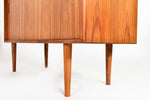 TEAK SIDEBOARD BUFFET TV MEDIA CONSOLE DANISH - Mid Century Modern Toronto 7
