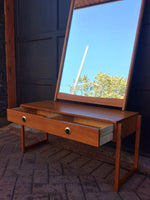 Scandinavian Mid Century Modern Teak Chest & Mirror Entrance Set - Mid Century Modern Toronto 3