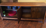 Mid Century Modern Broyhill Brasilia Style Walnut Sideboard with sculpted front - Mid Century Modern Toronto 9