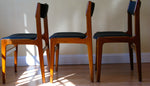 4 Danish Mid Century Modern Teak Chairs REUPHOLSTERED attributed to Eric Buck - Mid Century Modern Toronto 6