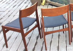 Set of 4 Poul Volther for Frem Rojle Mid Century Modern Teak Dining Chairs REUPHOLSTERED - Mid Century Modern Toronto 3