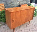 MCM Ash (Walnut finish) sideboard compact 47