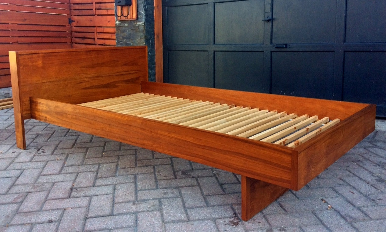 Mid Century Modern Swedish Teak Bedroom set- 2 dressers and single bed - Mid Century Modern Toronto