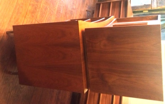 REFINISHED MCM Walnut Bedroom Set for the Queen - Mid Century Modern Toronto