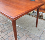 Danish Mid Century Modern Teak Dining Table with 2 hidden leaves - Mid Century Modern Toronto 4