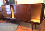Exquisite MCM Mahogany Sideboard Credenza TV Media Console Mint 71