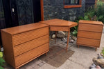 Sculptural MCM Set of 2 Solid Wood Dressers & Desk by Imperial - like new, for less than IKEA - Mid Century Modern Toronto 1