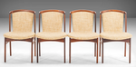 5 REFINISHED Danish MCM Rosewood Chairs by Erik Buch REUPHOLSTERED 12