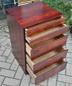 Danish MCM Small Rosewood Dresser REFINISHED 18.5