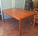 MCM Teak Dining Table Rectangular w 2 Leaves -REFINISHED 4.5-7.5 ft - Mid Century Modern Toronto 3