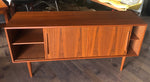 Restored Danish MCM Teak Sideboard or Media TV Console, 63