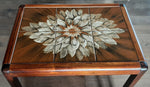 REFINISHED Danish MCM Rosewood nesting tables, set of 3, Perfect 7