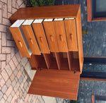 Teak MCM Queen Bedroom Set, made in Sweden, Restored, like New (platform bed, nightstands, his and her dressers) - Mid Century Modern Toronto 3