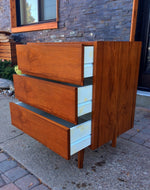 Mid Century Modern Swedish Teak Bedroom set- 2 dressers and single bed - Mid Century Modern Toronto 9
