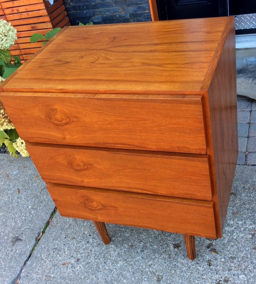 Mid Century Modern Swedish Teak Bedroom set- 2 dressers and single bed - Mid Century Modern Toronto