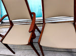8 Danish Mid Century Modern Solid Teak High Back Dining Chairs REFINISHED REUPHOLSTERED each $249 - Mid Century Modern Toronto 3