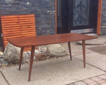 Mid Century Modern Solid Wood Coffee Table REFINISHED - Mid Century Modern Toronto 4