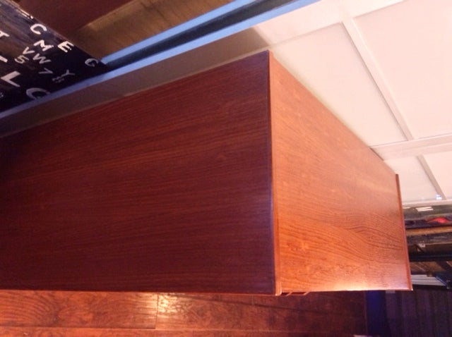 MCM Teak Tall Dresser Wardrobe Gentlemen’s Chest REFINISHED - Mid Century Modern Toronto