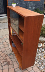 Danish Mid Century Modern Teak Display China cabinet RESTORED - Mid Century Modern Toronto 7