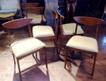 6 Mid Century Modern Walnut Dining Chairs REUPHOLSTERED like NEW - Mid Century Modern Toronto 2