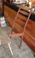 6 REFINISHED Danish Mid Century Modern Teak Chairs by Frem Rojle w NEW seats 13