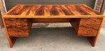 REFINISHED MCM rosewood executive desk by Leif Jacobsen 6