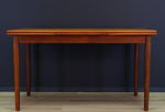 REFINISHED Danish MCM Teak Draw Leaf Table by Rogenstrup Mobelfabrik, PERFECT 49-84
